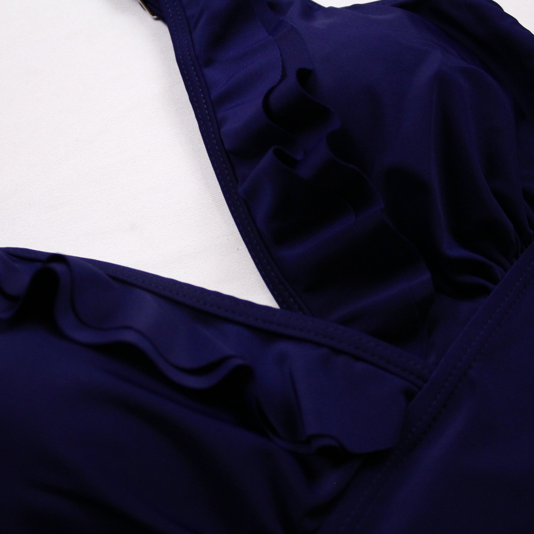 Swimsuit Sexy Siamese V neck Flounce Swimsuit Swimsuit Women Swimsuit