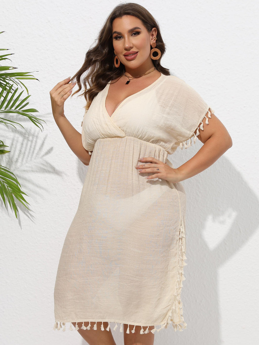Plus Size Beach Cover Up Dress