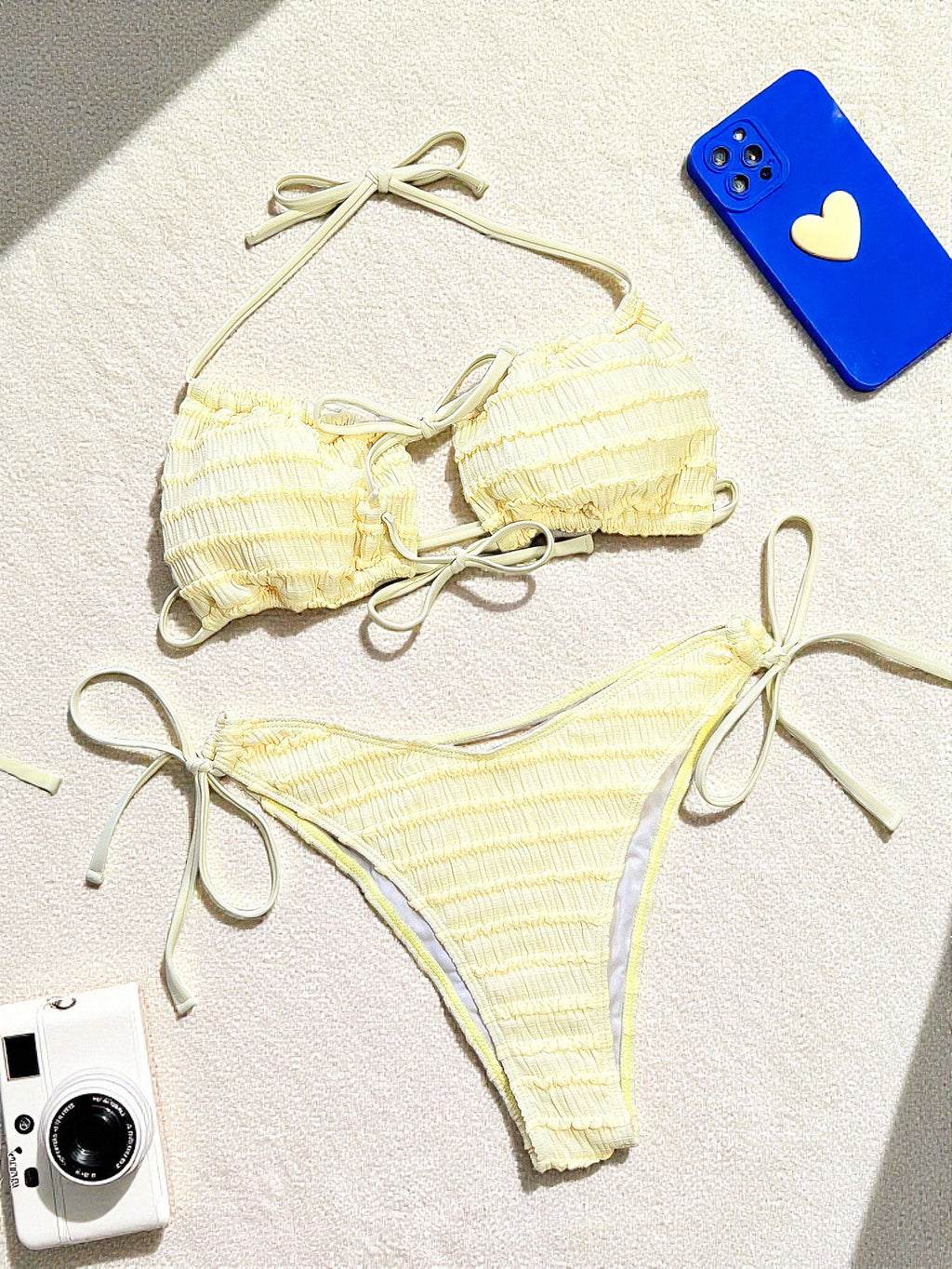 Swimwear Women Sexy Backless Three Point Bikini Bikini Split Swimsuit Women