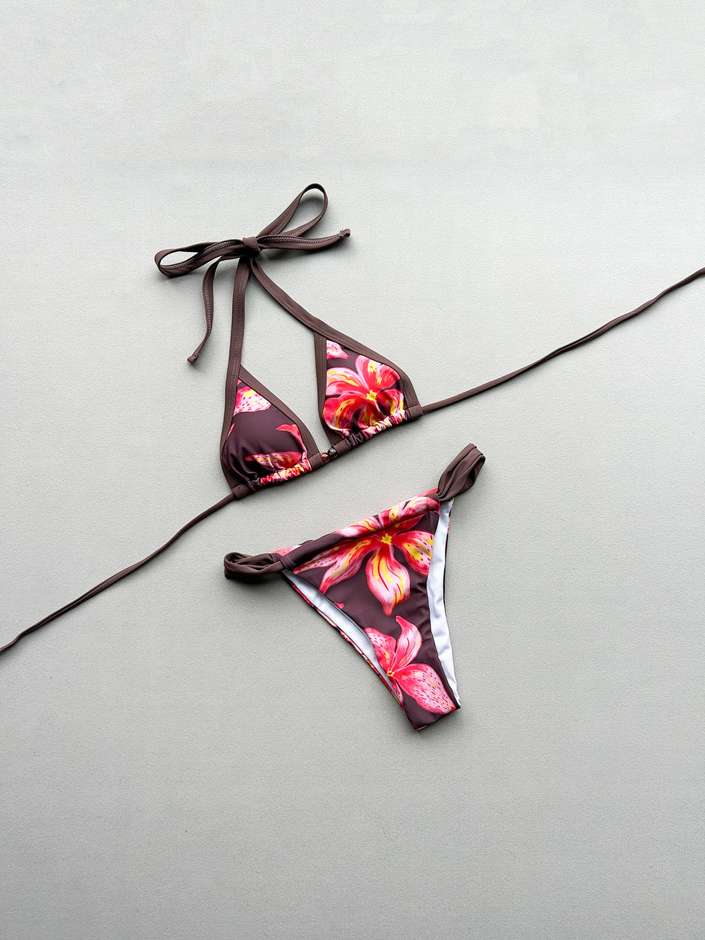Bikini Sexy Bikini Print Split Women's Swimsuit Women