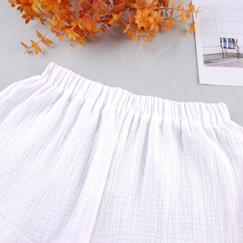 Solid Color Two Piece Set