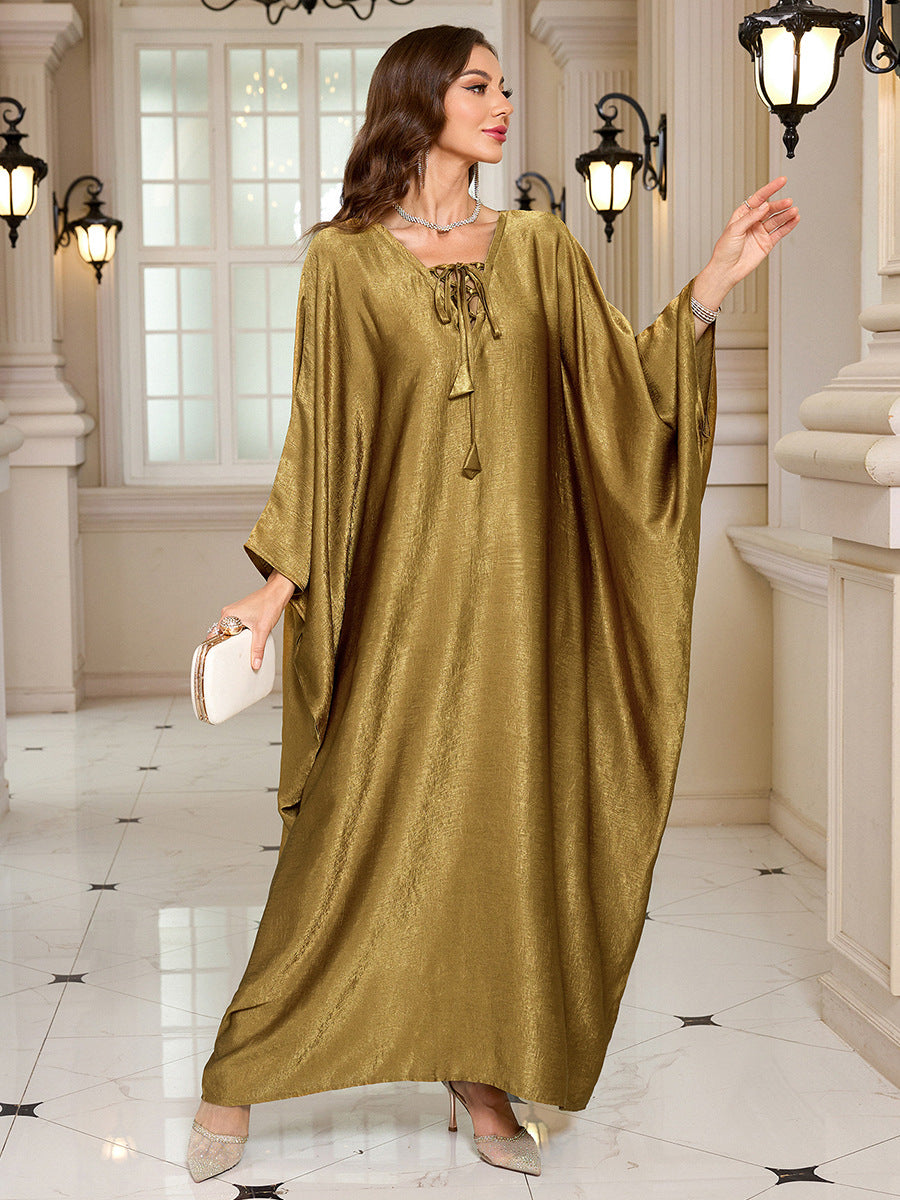 Polyester Vacation Beach Coat Maxi Dress Women Loose Robe Swimsuit Outwear Blouse Sun Protective Clothing