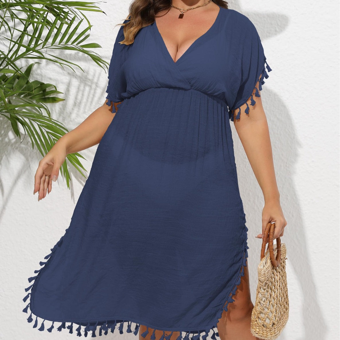 Plus Size Beach Cover Up Dress