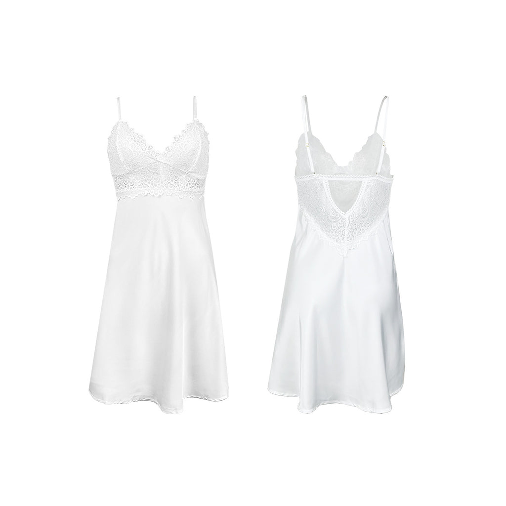 Satin Lace Nightdress