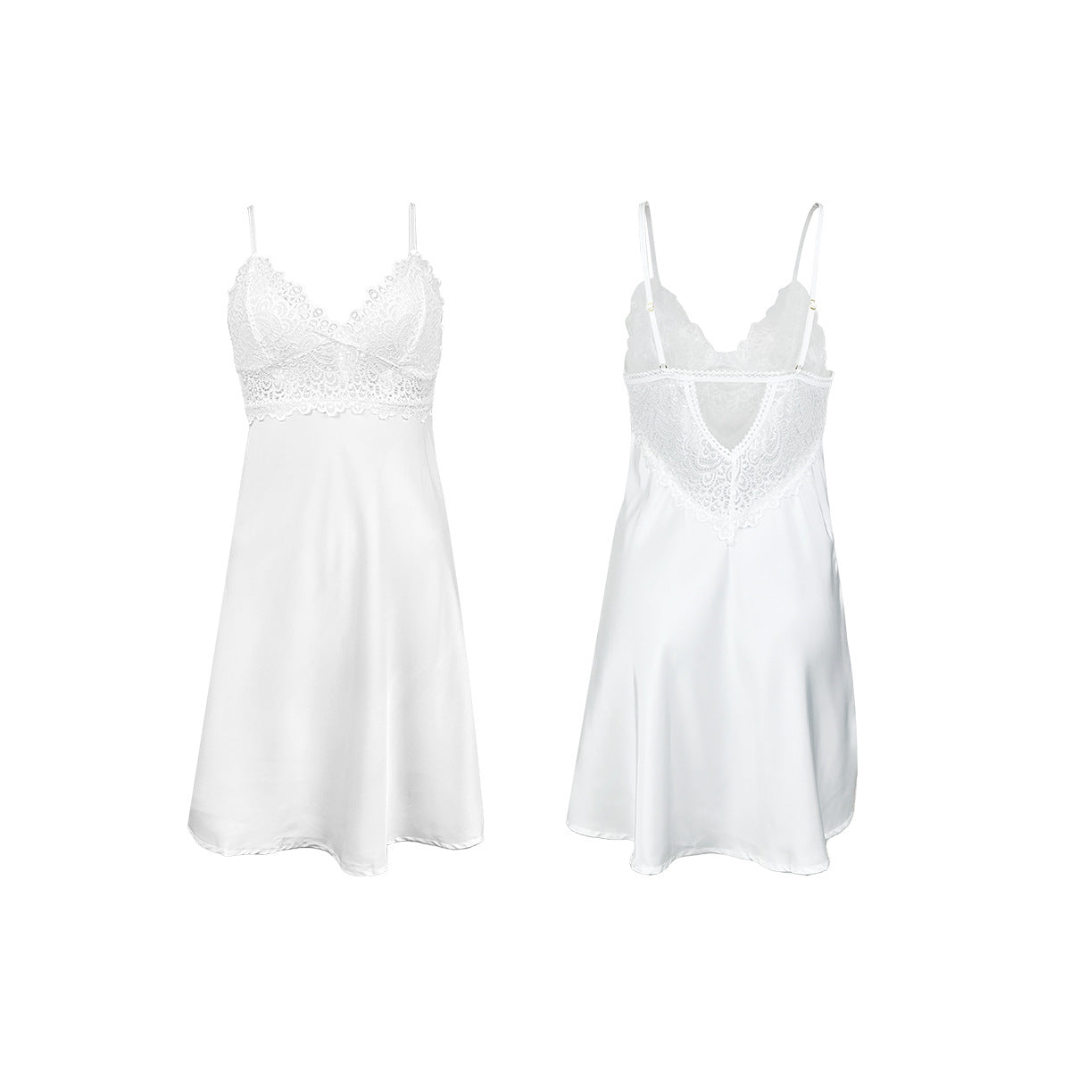 Satin Lace Nightdress