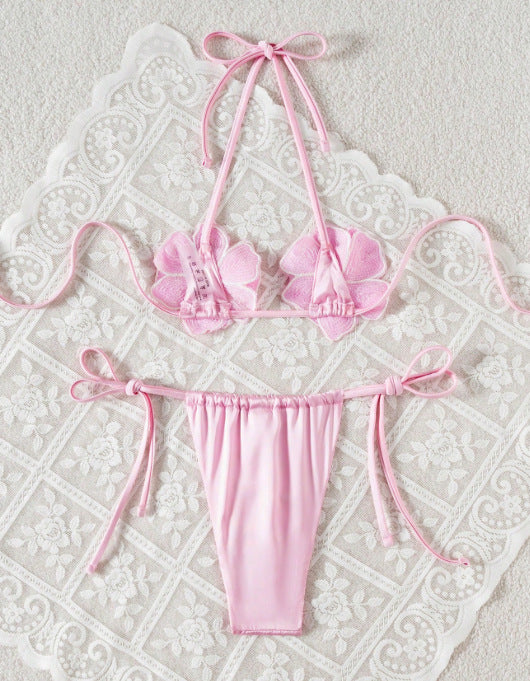 Women Bikini Seaside Beach Swimsuit Sexy Sequined Bikini