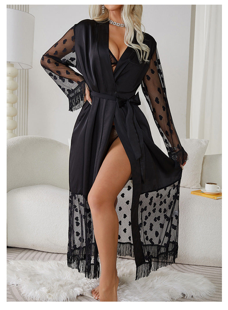 Sexy Silk Robe