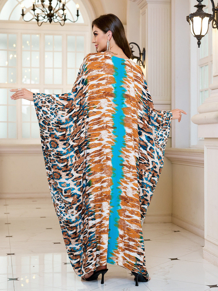 Rayon Seaside Beach Outerwar Maxi Dress Women Beach Cover Up