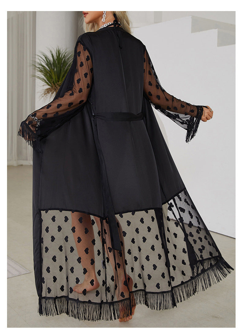 Sexy Silk Robe