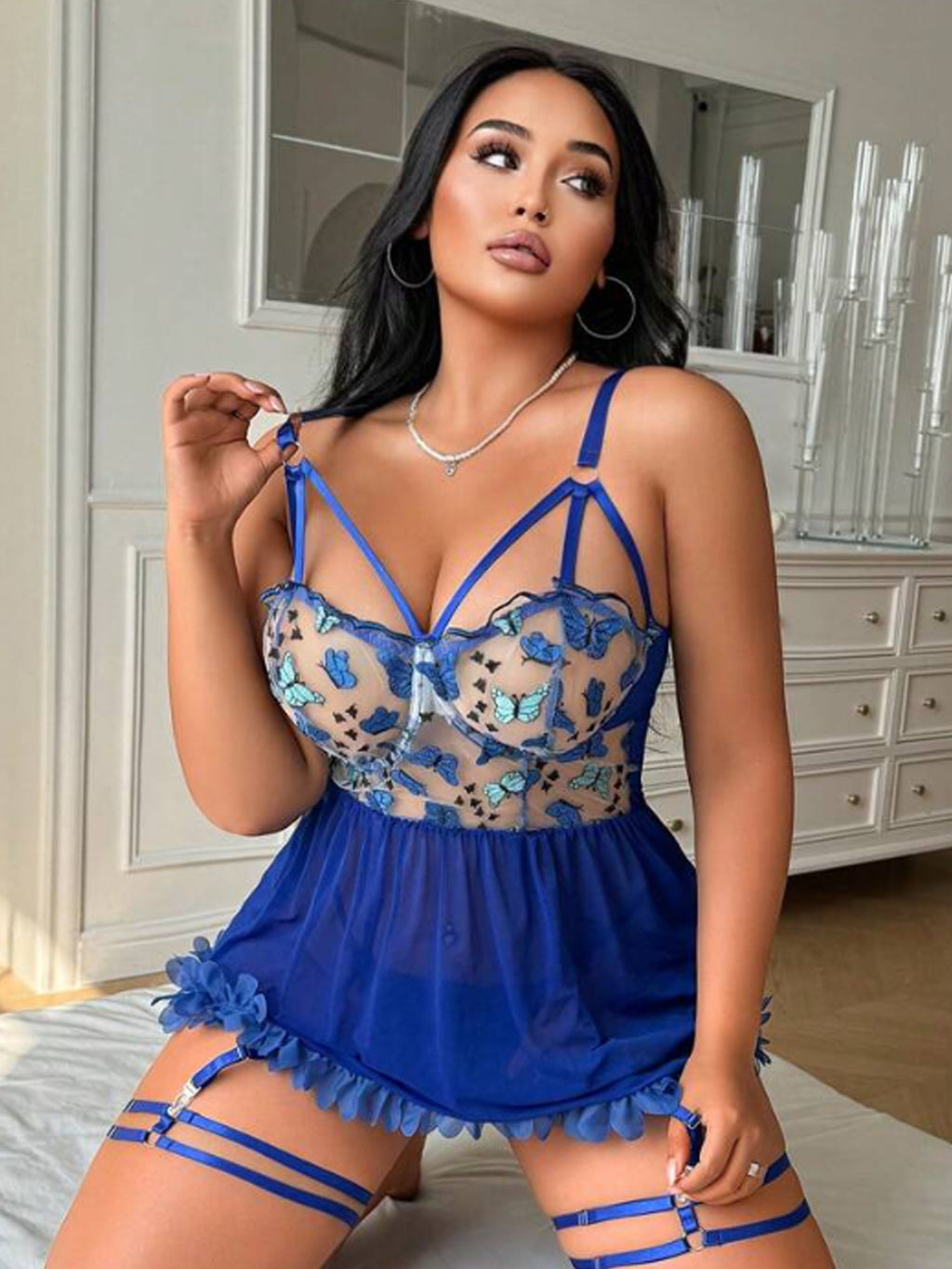 Plus Size Sexy Lace Lingerie
