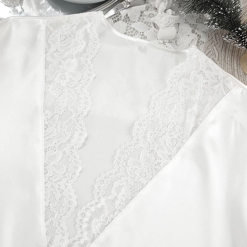Silk Lace Nightdress