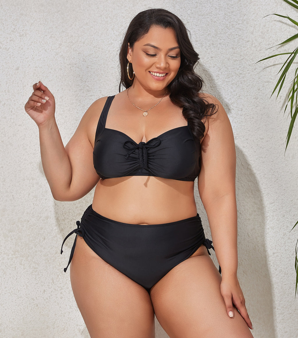 Plus Size Split Swimwear