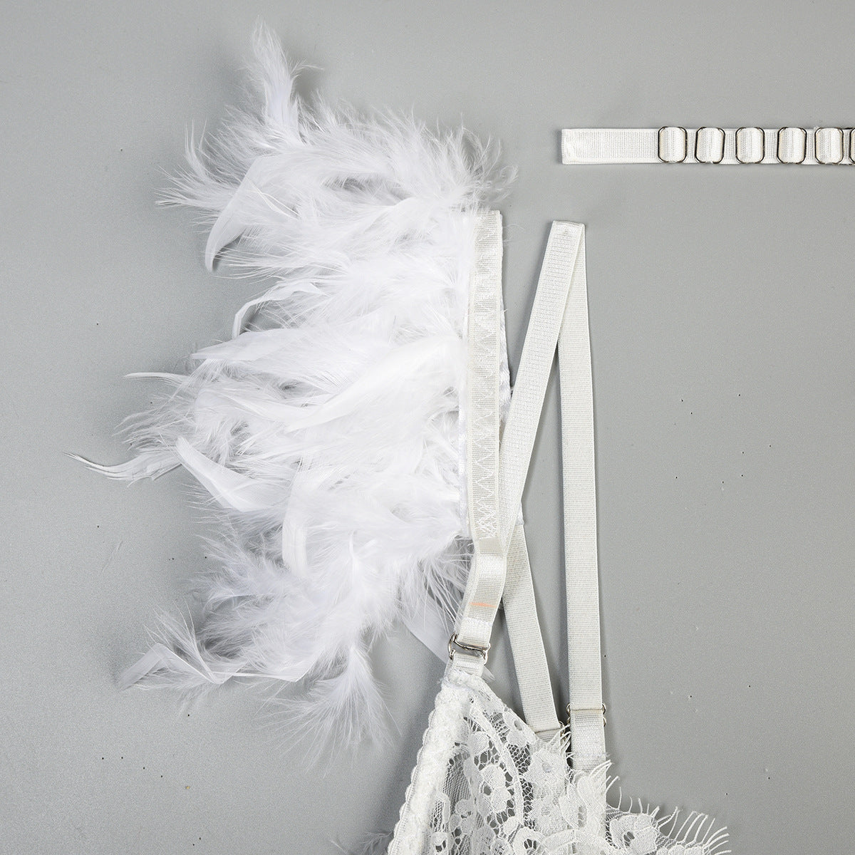 Lingerie Feather Lace Sexy Sexy Suit Heavy Industry High Quality Sexy Underwear Women