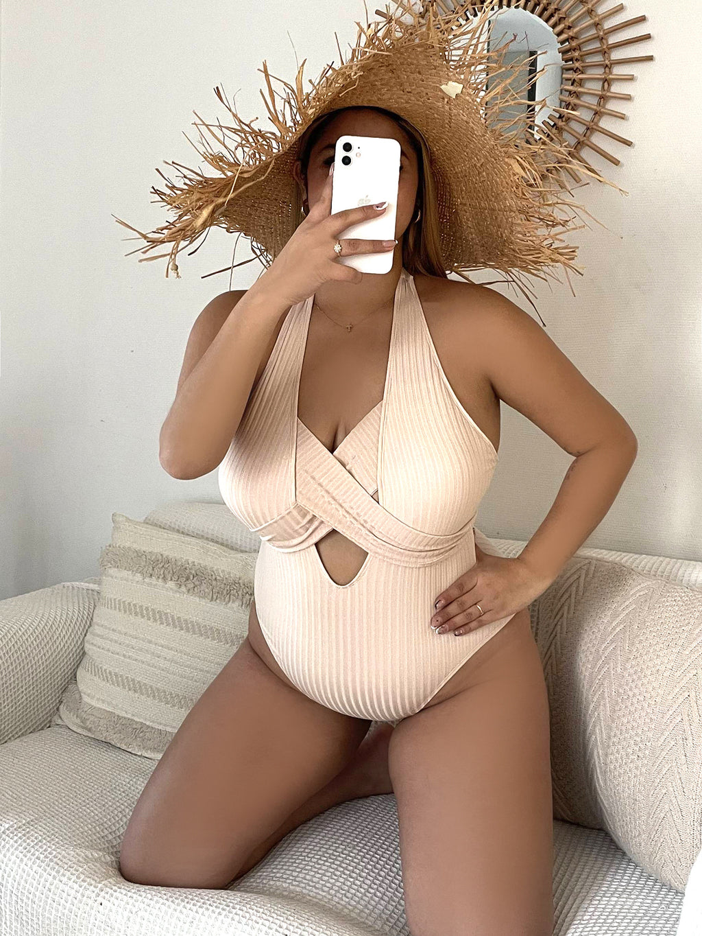 Plus Size Swimsuit Bikini Crisscross