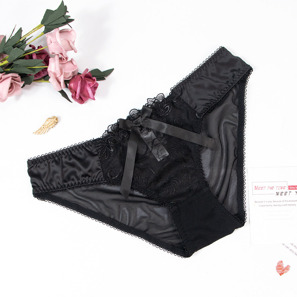 Lace See Through Mesh Sexy Ladies Panties
