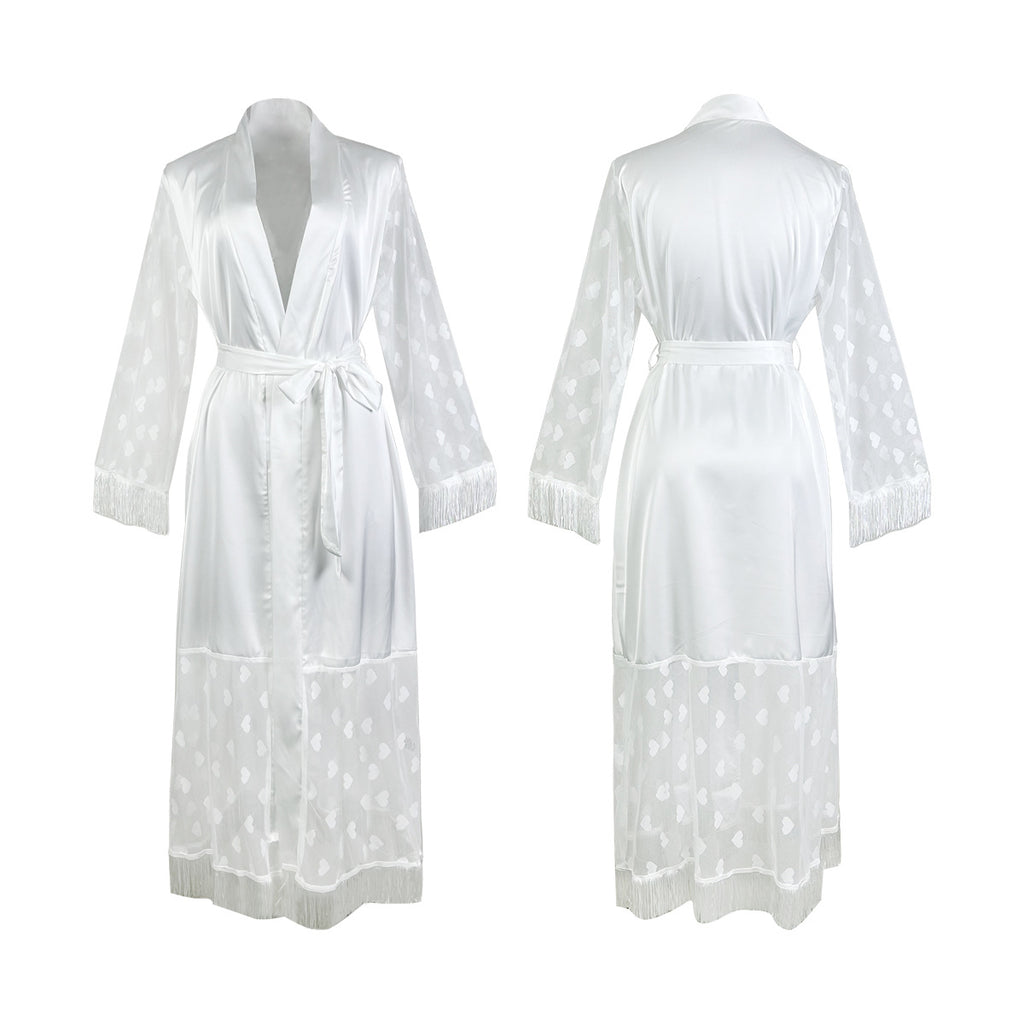 Sexy Silk Robe