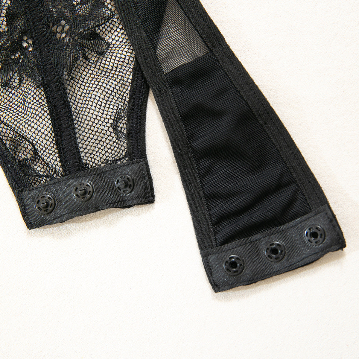 Eyelash Lace Sexy Women Clothing Floral See through Sexy Lingerie Jumpsuit
