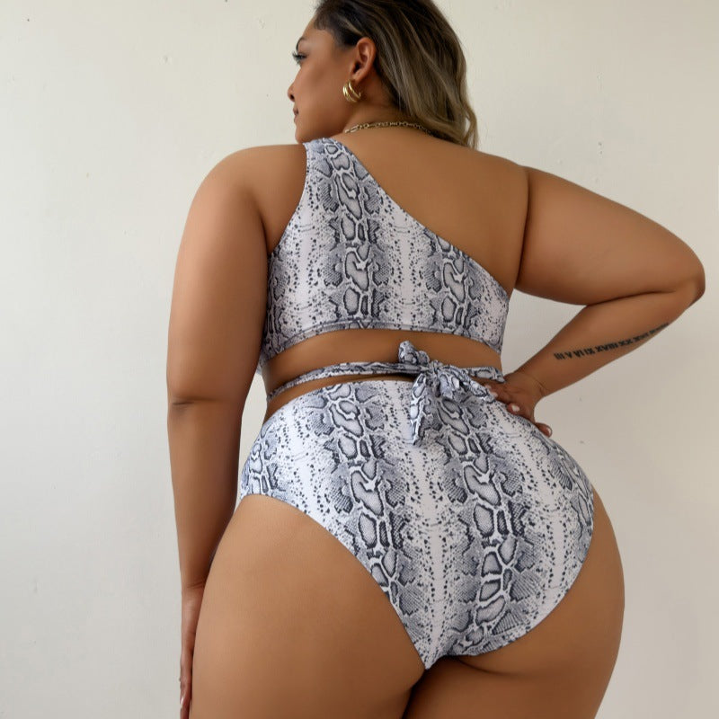 Plus Size Two Piece Set Swimsuit