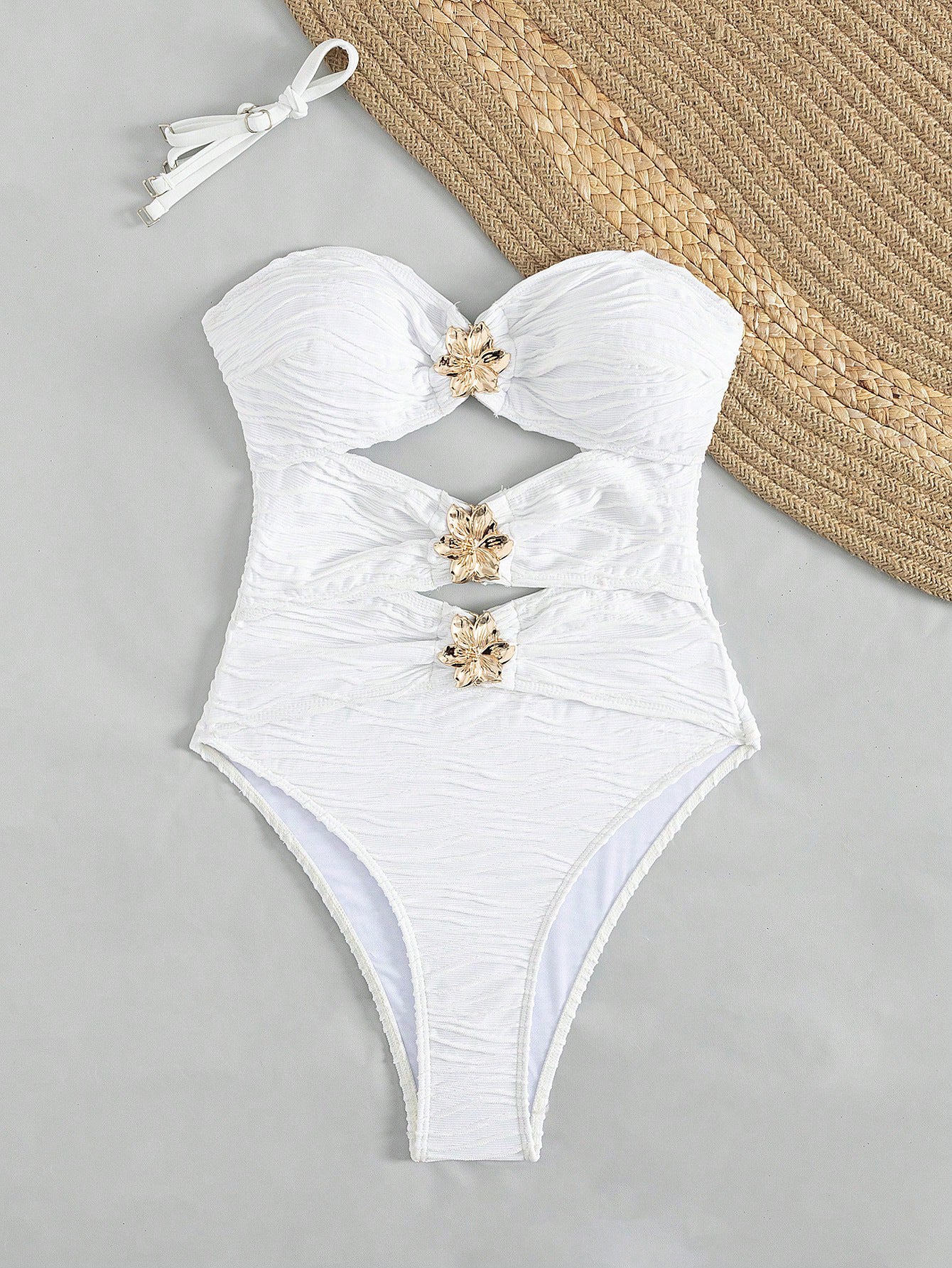Swimsuit One Piece Women High Grade Backless Vacation Swimsuit