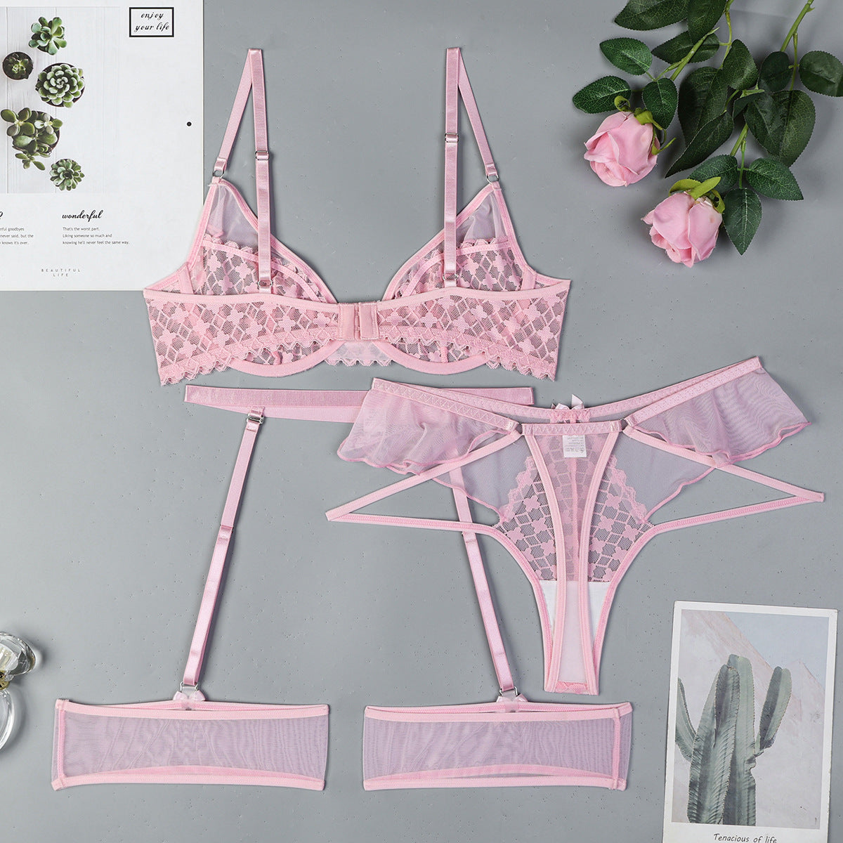 Sexy Cutout See through Three Or Four Piece