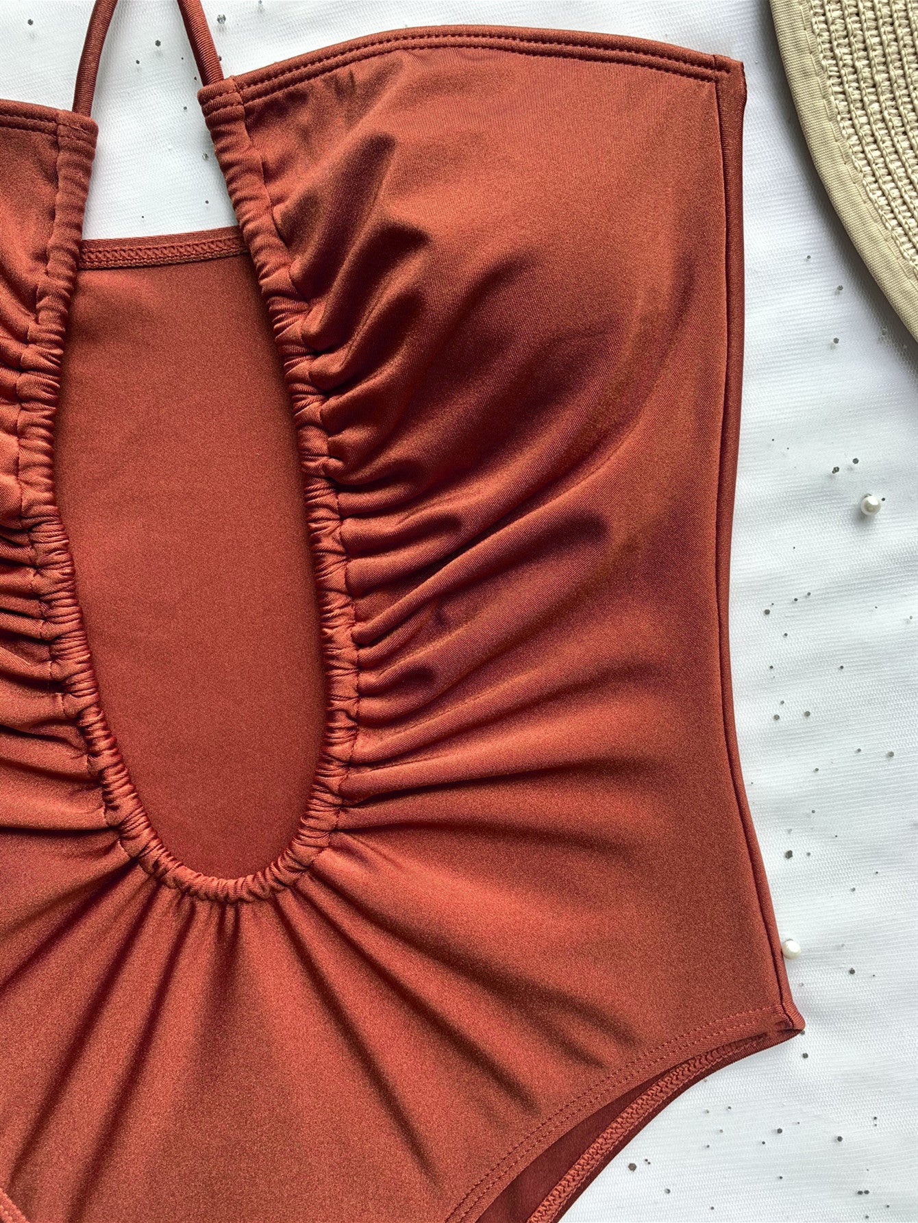 One-Piece Swimsuit Strap Bikini